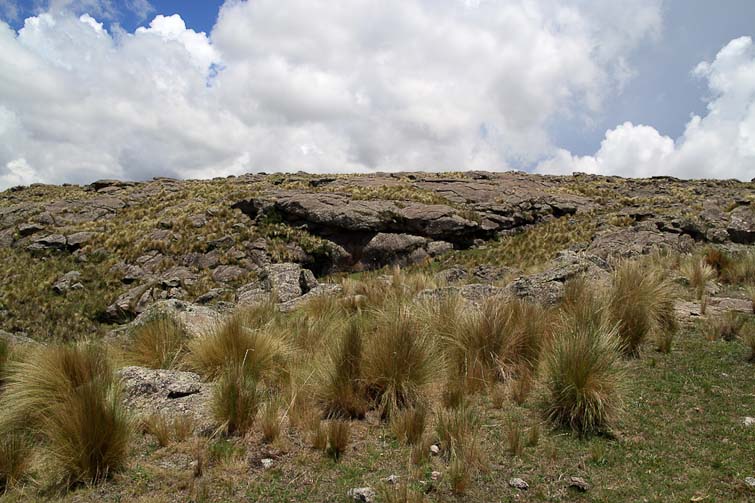 Le site d'El Cndor dans la Sierra Grande